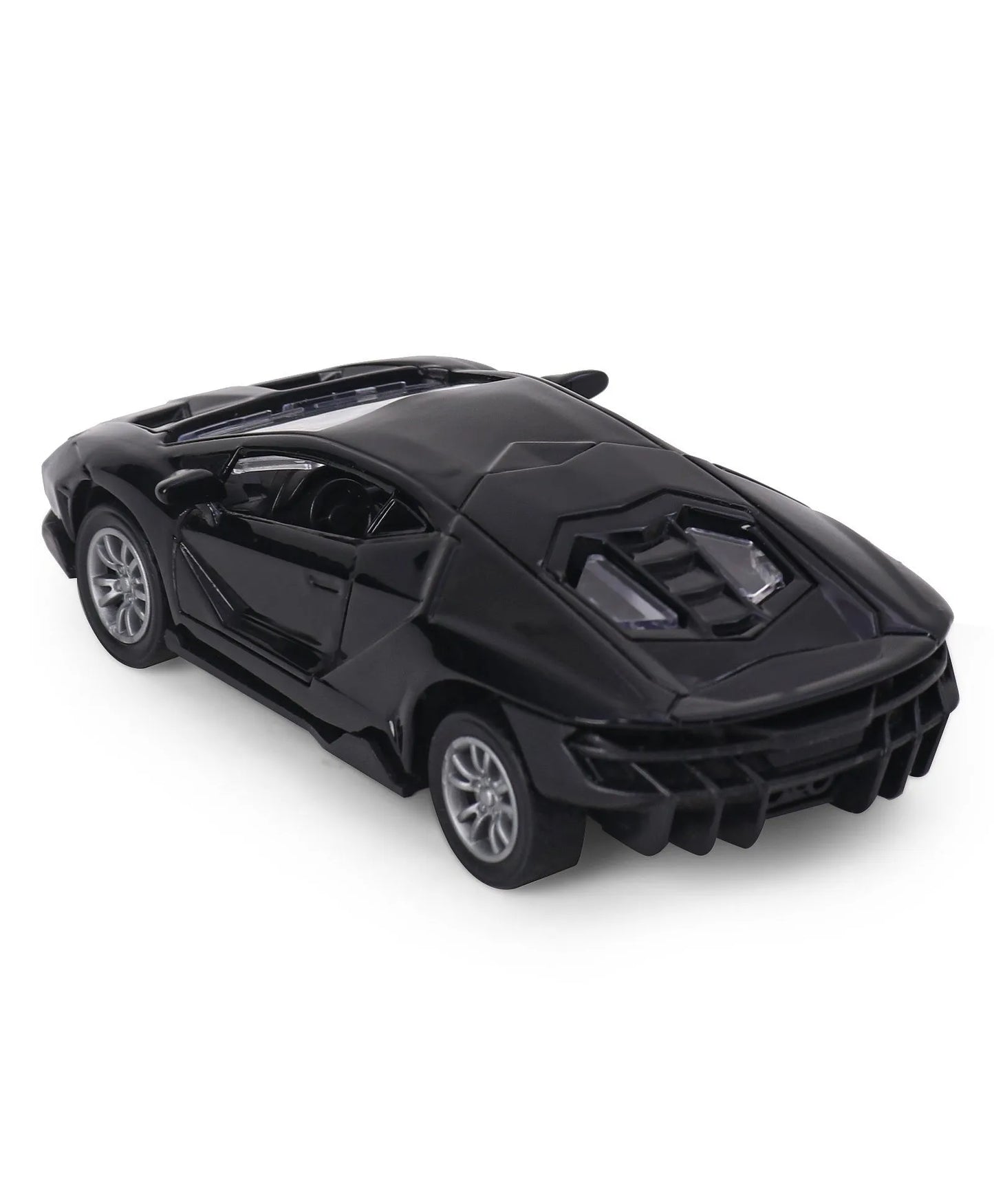 LAMBORGHINI 1/43 Die cast metal Alloy Race Cars, openable doors With Pull Back Function Car