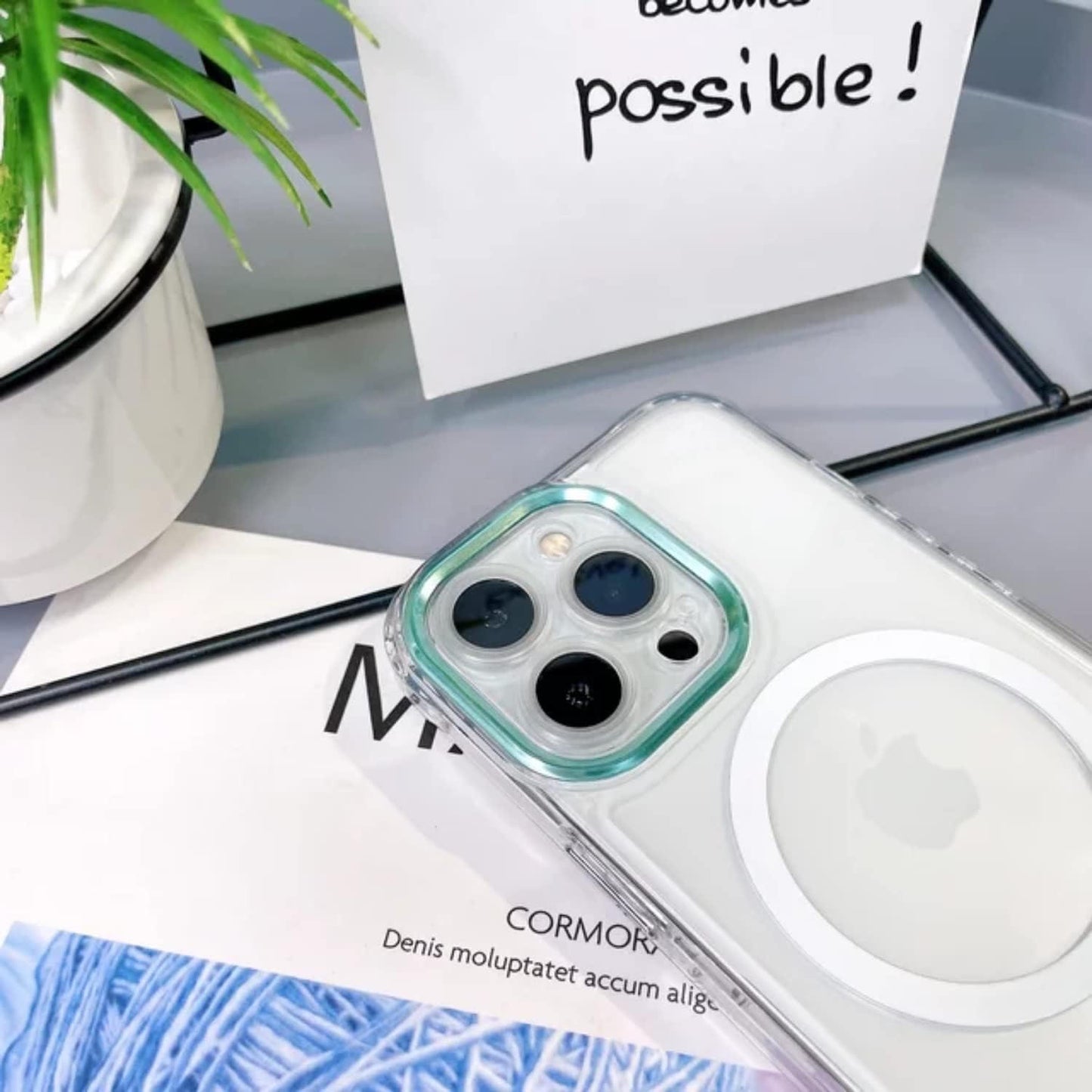 Premium iPhone mobile case with wireless Charging facility for iPhone 13