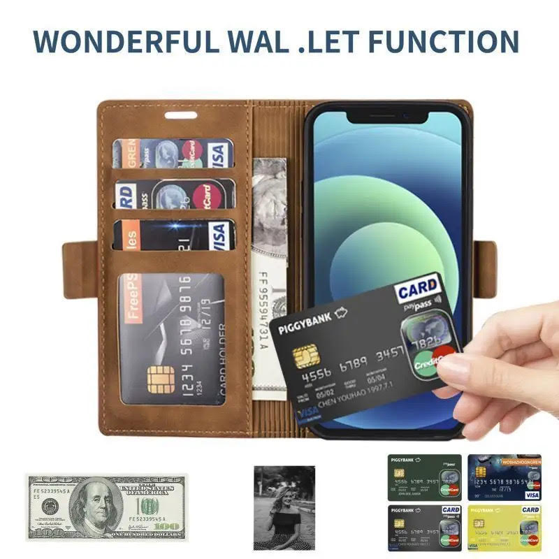 Premium iPhone mobile Case with Card slot for iPhone 13