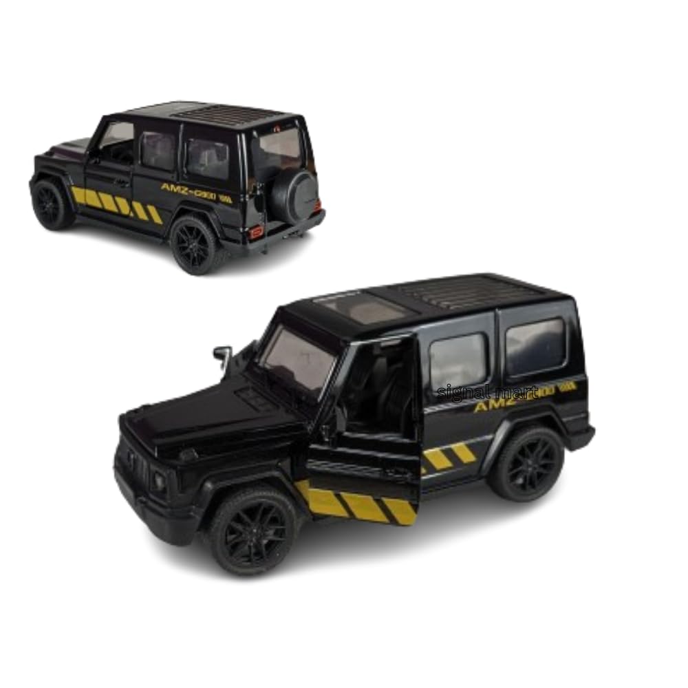 MERCEDES AMG 1/43 Scale Die-cast Model Pull Back Jeep Classic Mini Alloy Car Door Opening.
