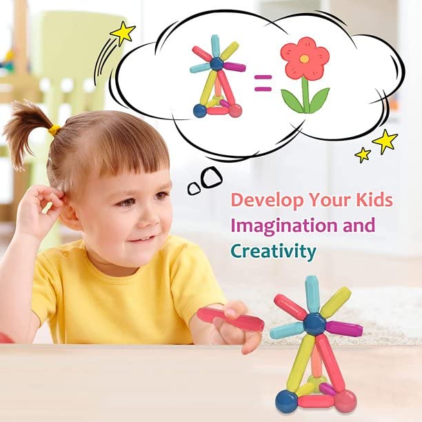 Magnetic building blocks Sticks and Balls