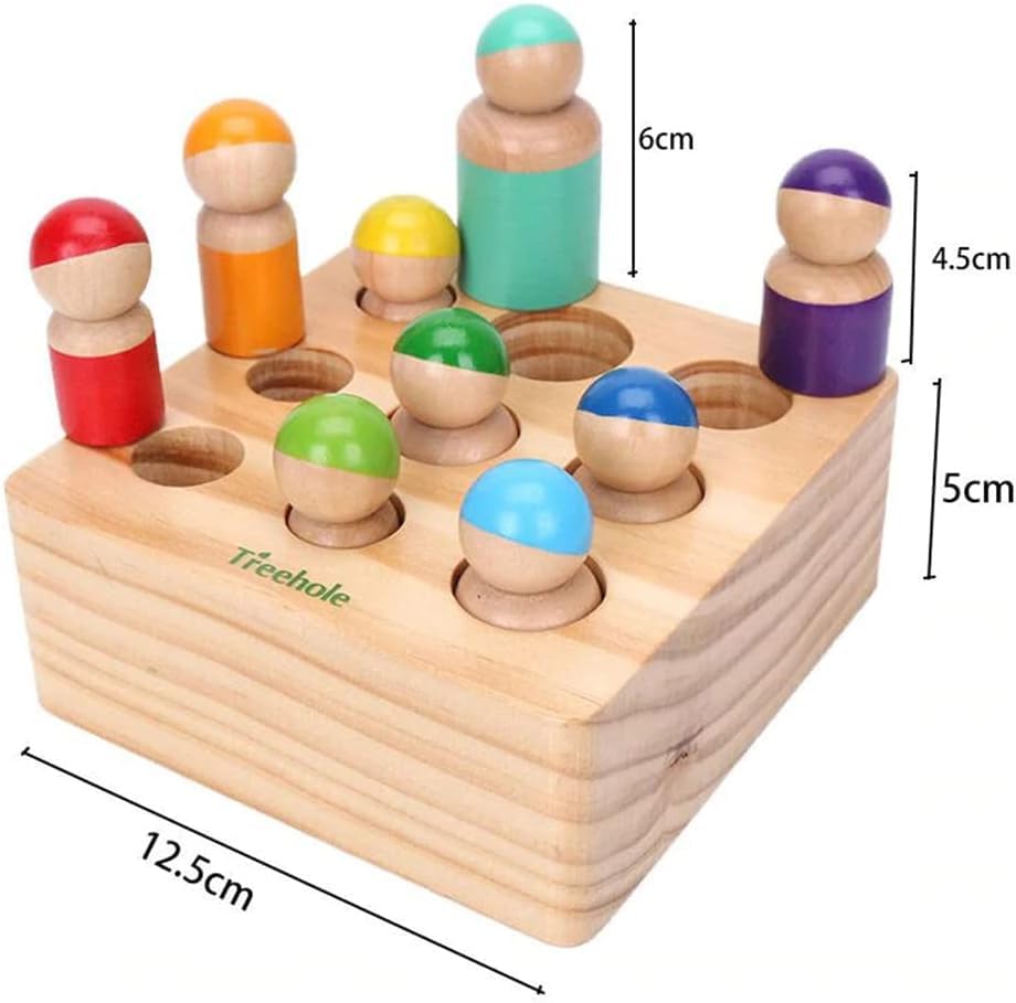 Wooden shape sorting to, Montessori Toys for Toddlers