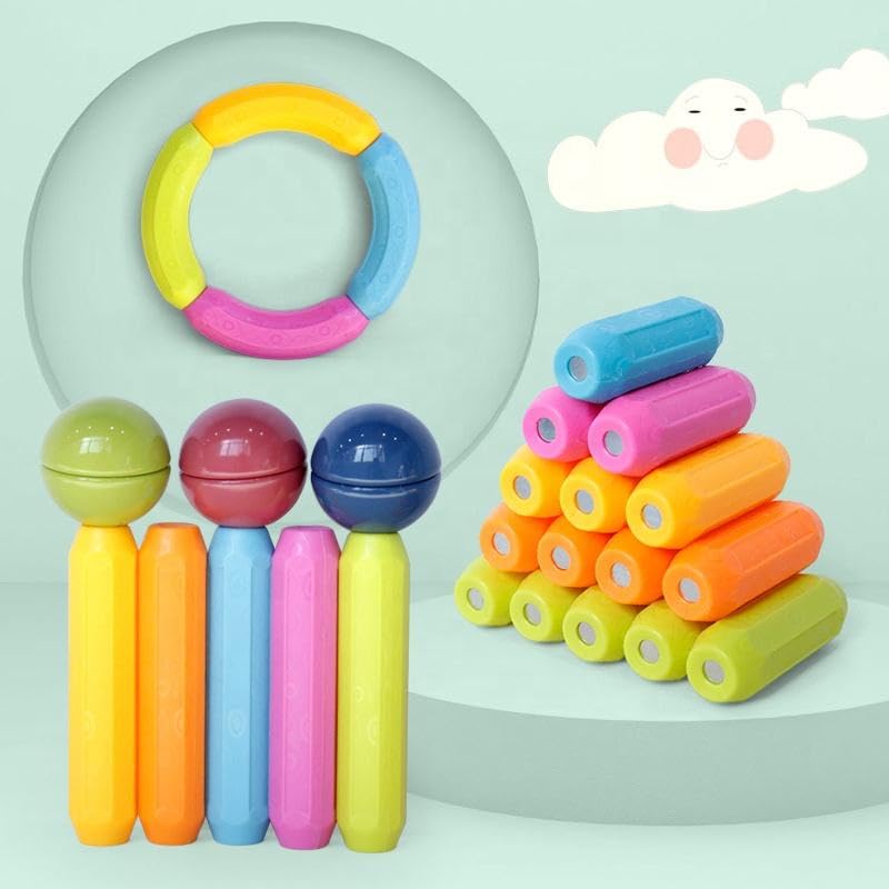 Magnetic building blocks Sticks and Balls