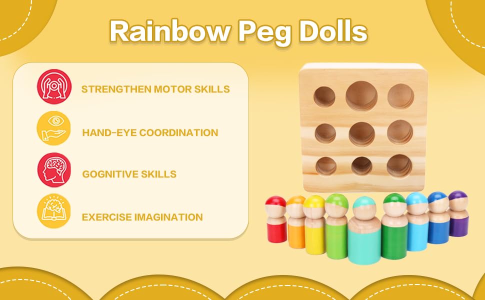 Wooden shape sorting to, Montessori Toys for Toddlers