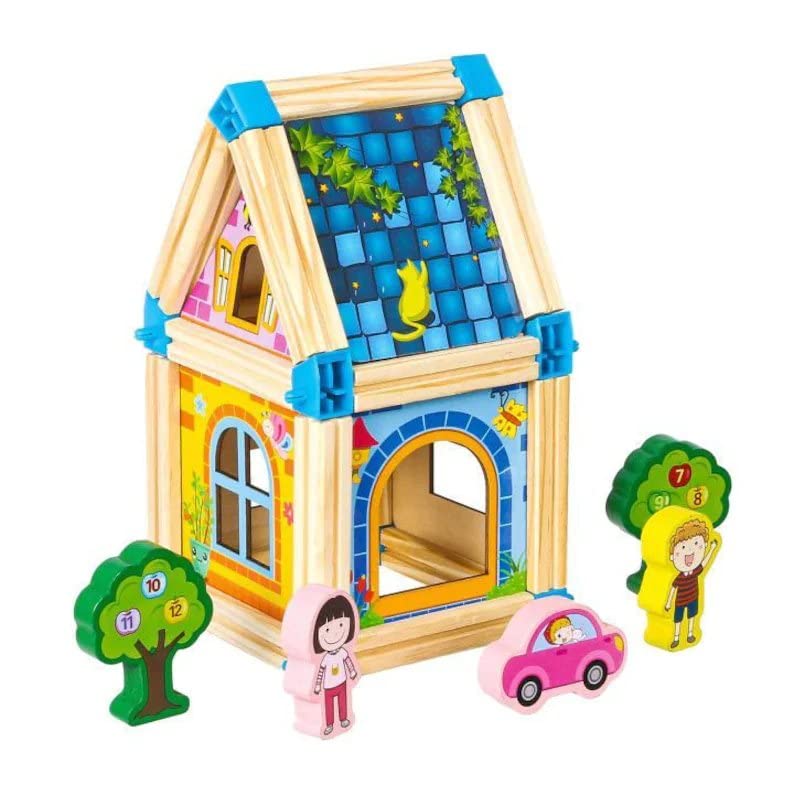 Wooden Building Blocks, Changeable Custom Building Blocks
