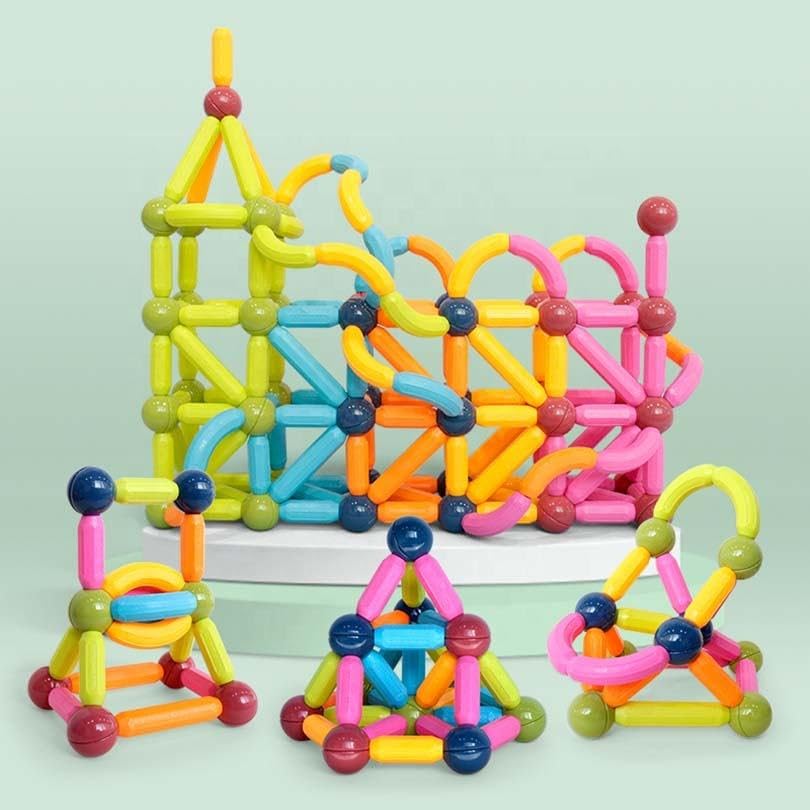 Magnetic building blocks Sticks and Balls