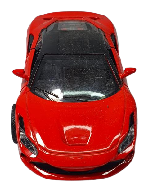 FERRARI 1/43 Die cast metal Alloy Race Cars, openable doors With Pull Back Function Car