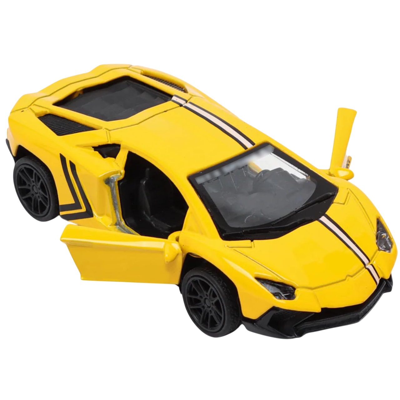 LAMBORGHINI  1/43 Die cast metal  Alloy Race Cars, openable doors With Pull Back Function  car
