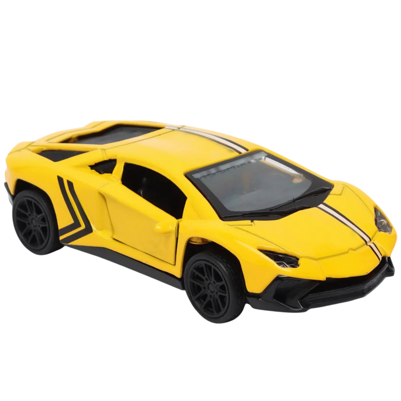 LAMBORGHINI  1/43 Die cast metal  Alloy Race Cars, openable doors With Pull Back Function  car