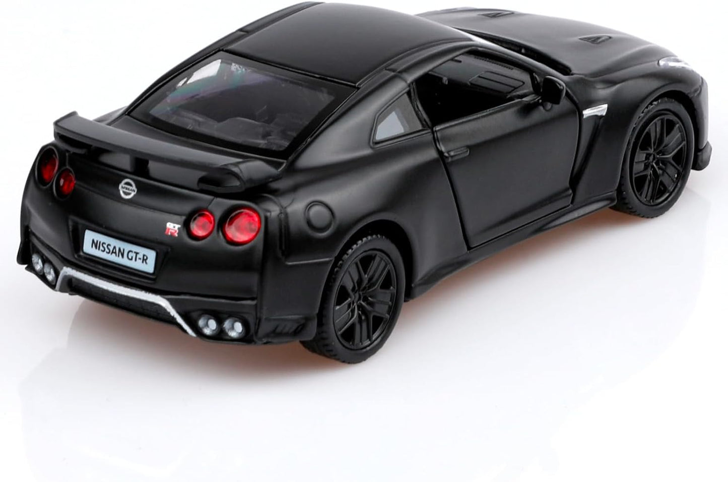NISSAN GTR 1/36 Die cast metal Alloy Cars, openable doors With Pull Back Function with light & Music multicolor
