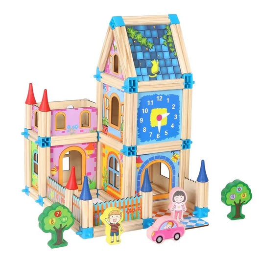 Wooden Building Blocks, Changeable Custom Building Blocks