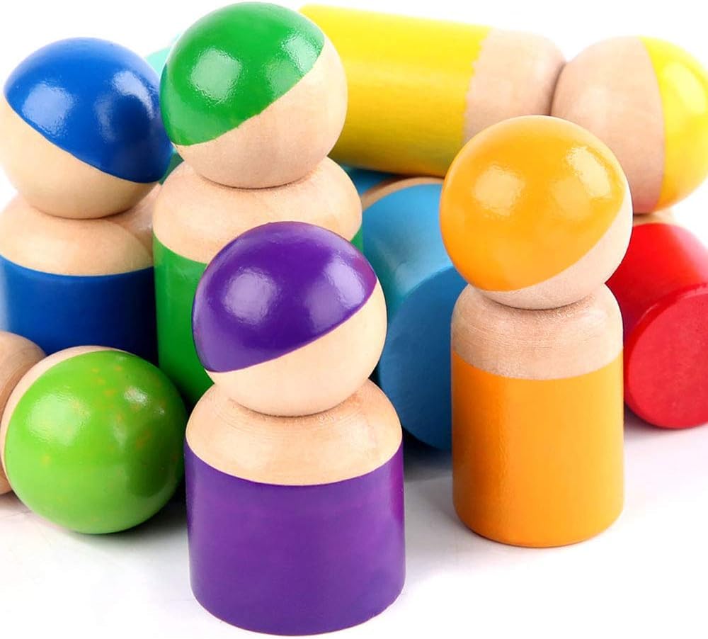 Wooden shape sorting to, Montessori Toys for Toddlers