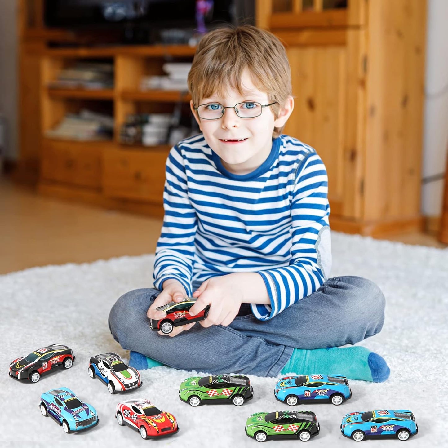 Set of 30 Mini Metal Cars for kids Pull Back Car Toys Birthday return gift