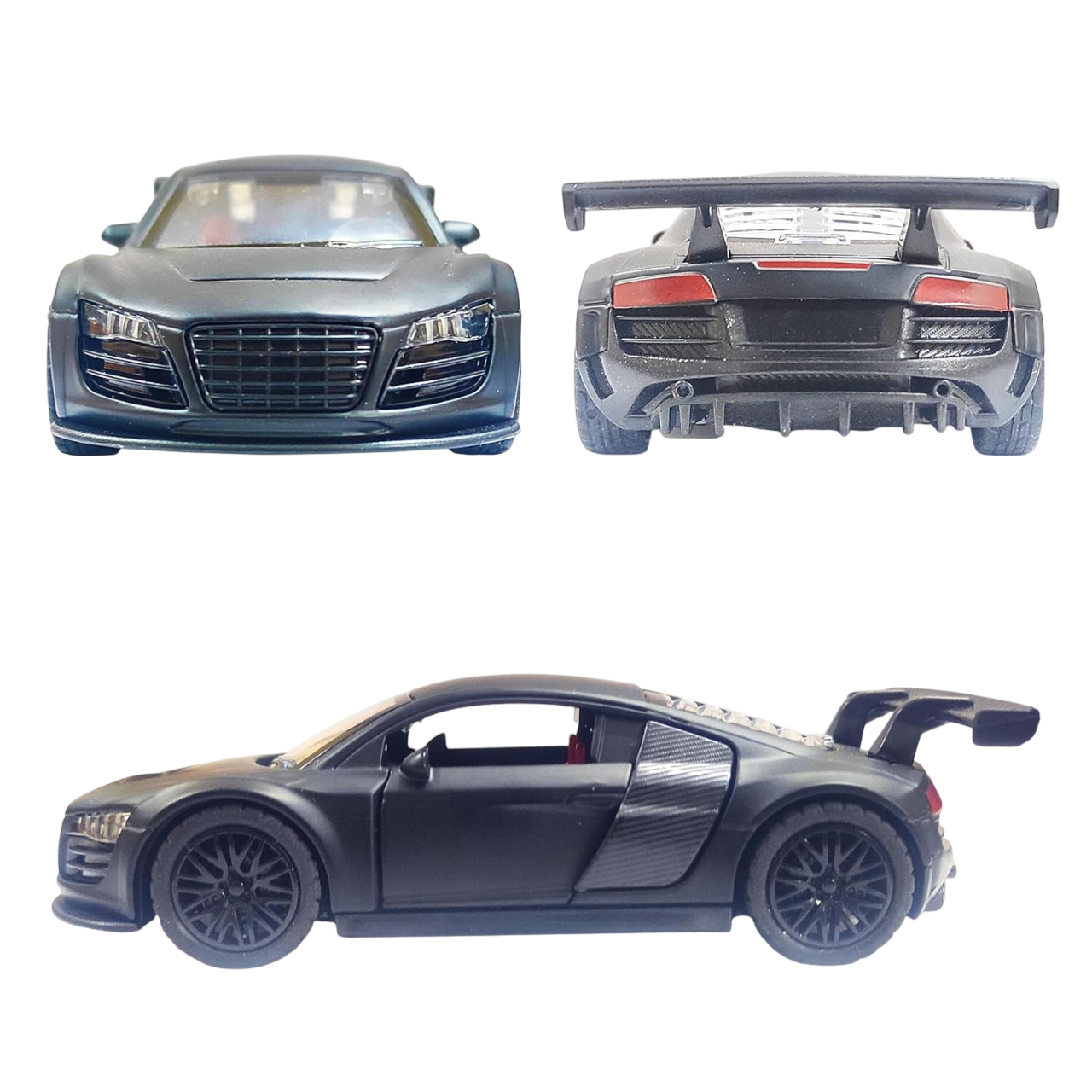 NISSAN GTR 1/36 Die cast metal Alloy Cars, openable doors With Pull Back Function with light & Music multicolor