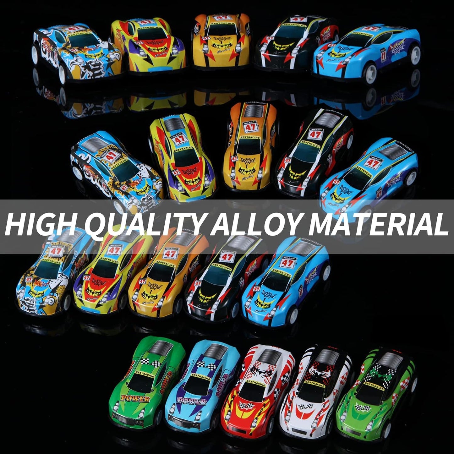 Set of 30 Mini Metal Cars for kids Pull Back Car Toys Birthday return gift