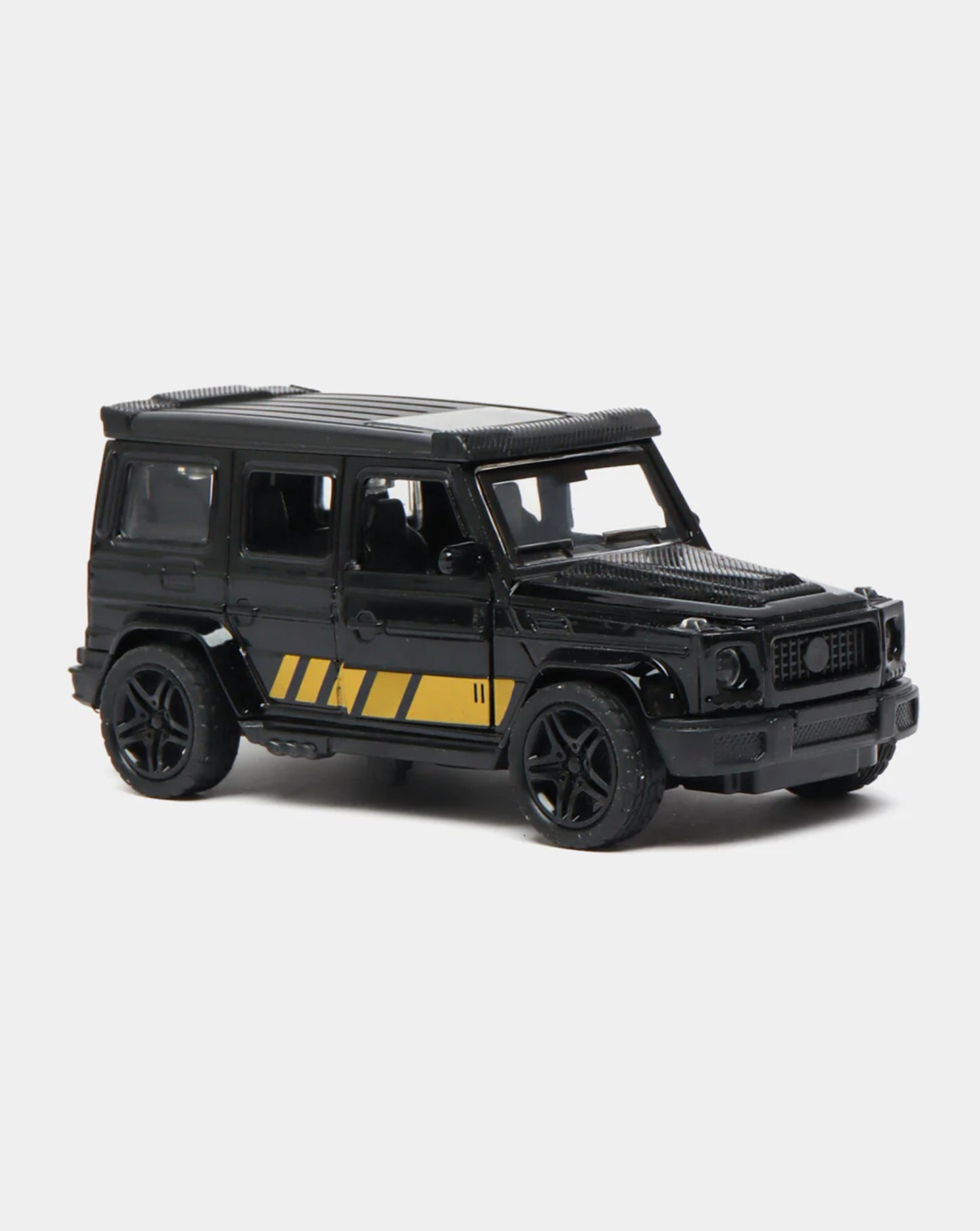 MERCEDES AMG 1/43 Scale Die-cast Model Pull Back Jeep Classic Mini Alloy Car Door Opening.