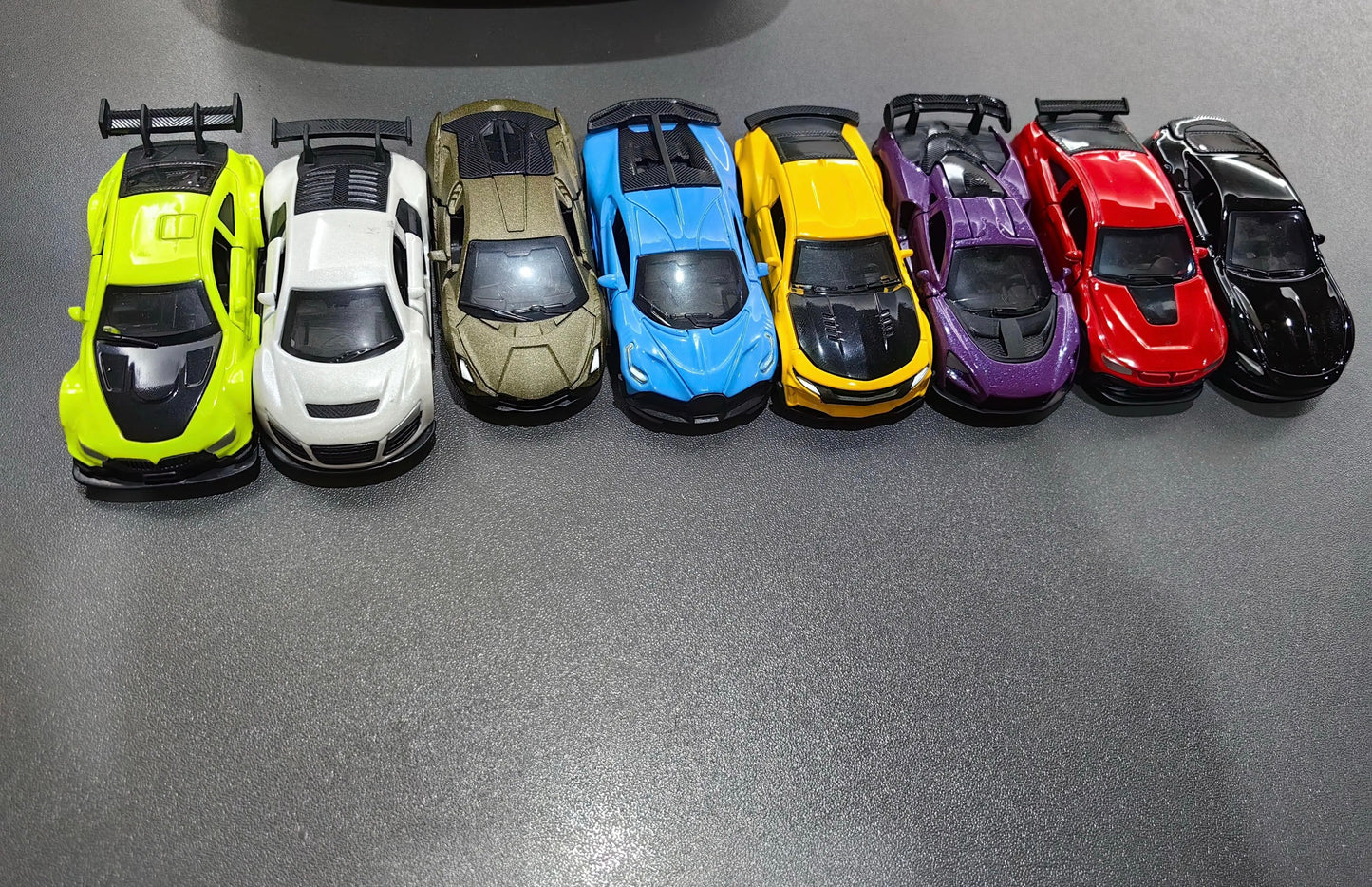 Die Cast metal Cars (8/8.5cm), Toy Cars Set, Openable Doors, Pull Back Car