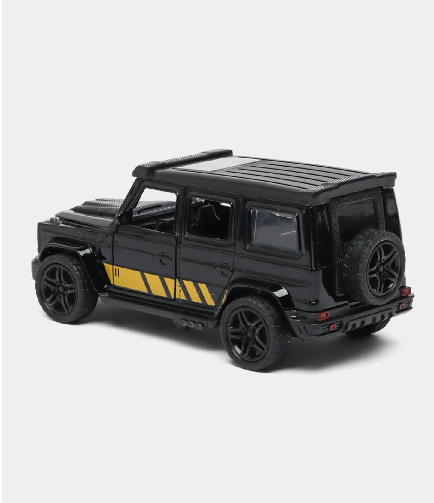MERCEDES AMG 1/43 Scale Die-cast Model Pull Back Jeep Classic Mini Alloy Car Door Opening.