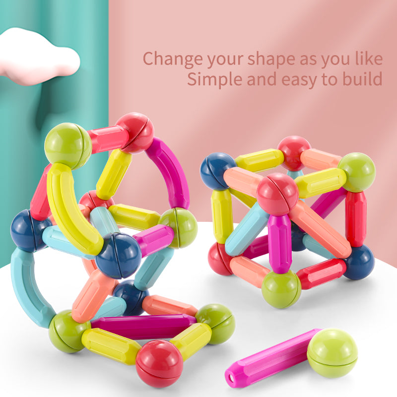 Magnetic building blocks Sticks and Balls
