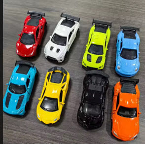 Die Cast metal Cars (8/8.5cm), Toy Cars Set, Openable Doors, Pull Back Car