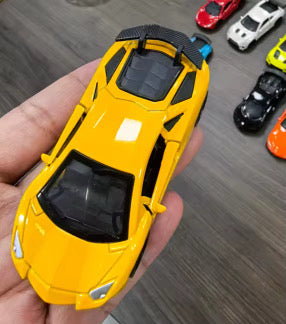 Die Cast metal Cars (8/8.5cm), Toy Cars Set, Openable Doors, Pull Back Car