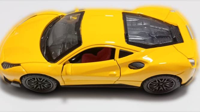 FERRARI 1/36 Die cast metal Alloy Cars, openable doors With Pull Back Function with light & Music multicolor