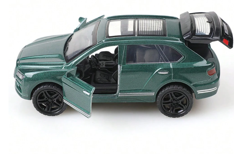 BENTLEY 1/43 Die cast metal Alloy Race Cars, openable doors With Pull Back Function Car