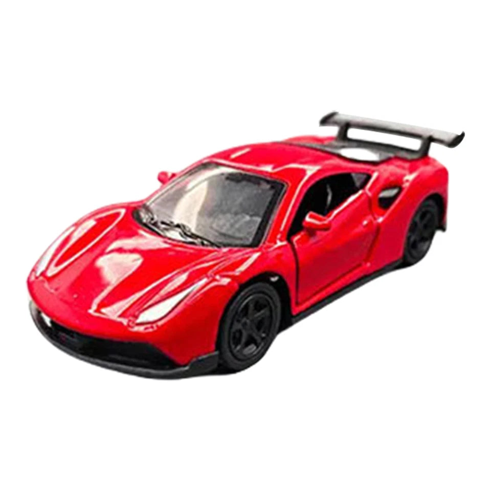 Die Cast metal Cars (8/8.5cm), Toy Cars Set, Openable Doors, Pull Back Car