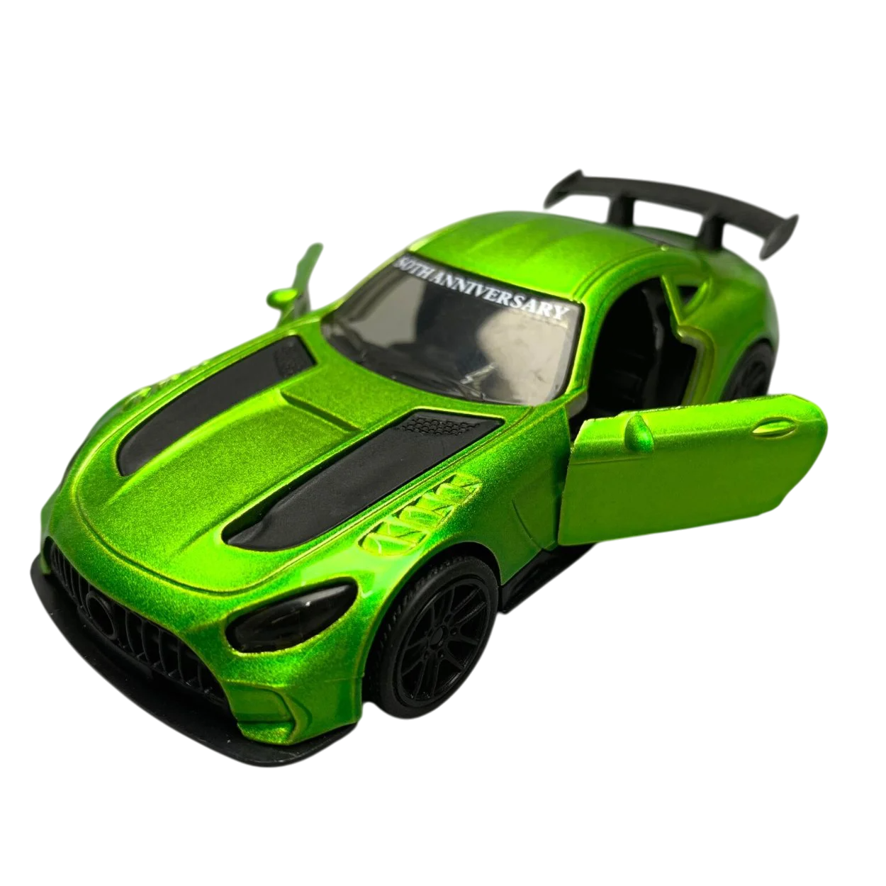 Mercedes-Benz AMG GTR 1/43 Die cast metal Alloy racing Cars, openable doors With Pull Back Function