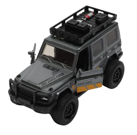 MERCEDES BENZ  1/43  Die cast metal  Alloy Race Cars, openable doors With Pull Back Function Car