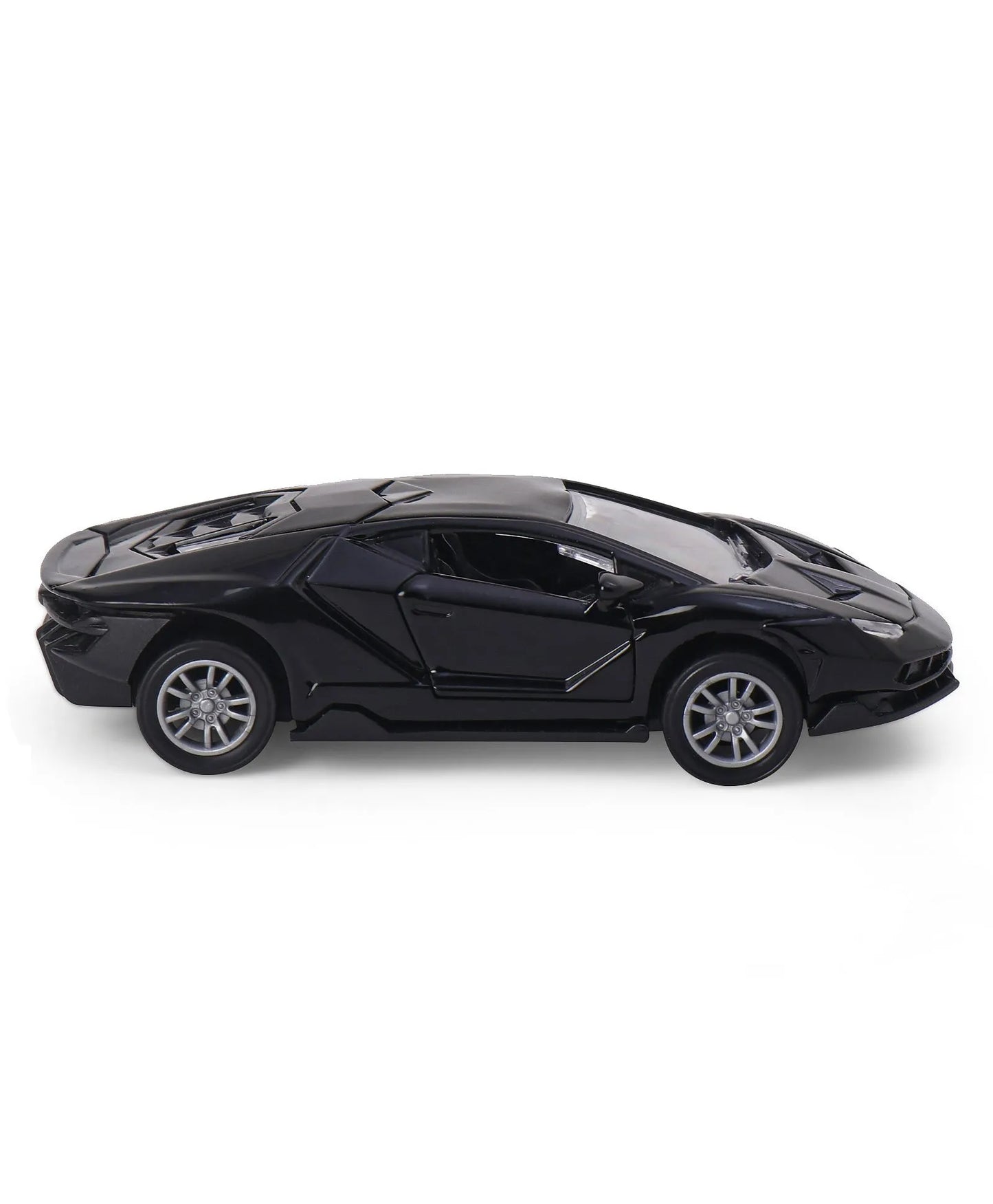 LAMBORGHINI  1/43  Die cast metal  Alloy Race Cars, openable doors With Pull Back Function Car