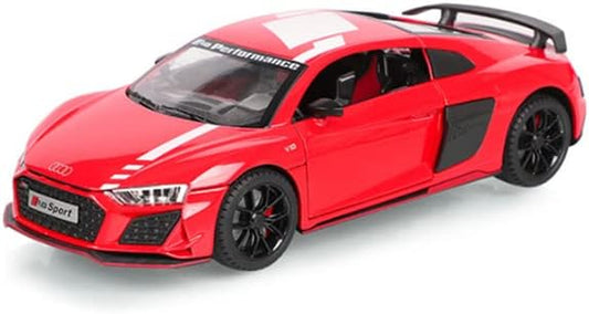 AUDI  1/43  Die cast metal  Alloy Race Cars, openable doors With Pull Back Function Car