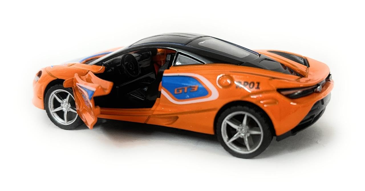 Combo of  1/43 Die cast metal  Alloy Race Cars, 2 Doors Opened With Pull Back Function  car