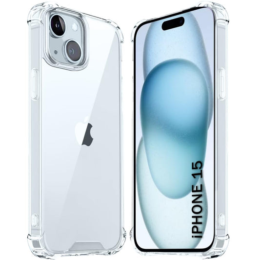 Ultra-Hybrid Crystal Clear Back Cover Case for iPhone