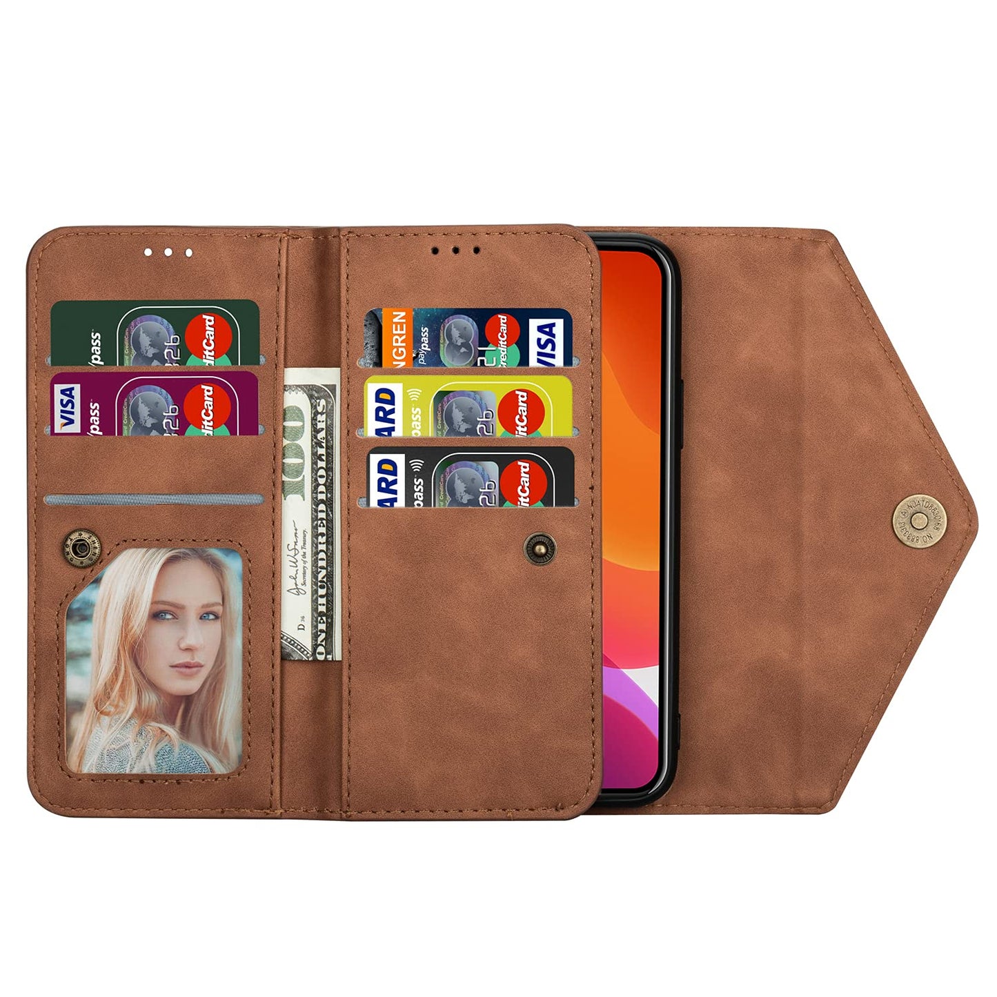 Premium iPhone mobile case with Purse / Wallet