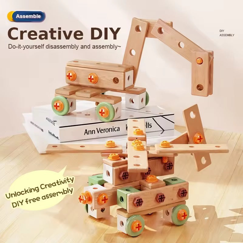 Mechanic Tool Kit for Kids | 158 Pcs | DIY STEM Toy