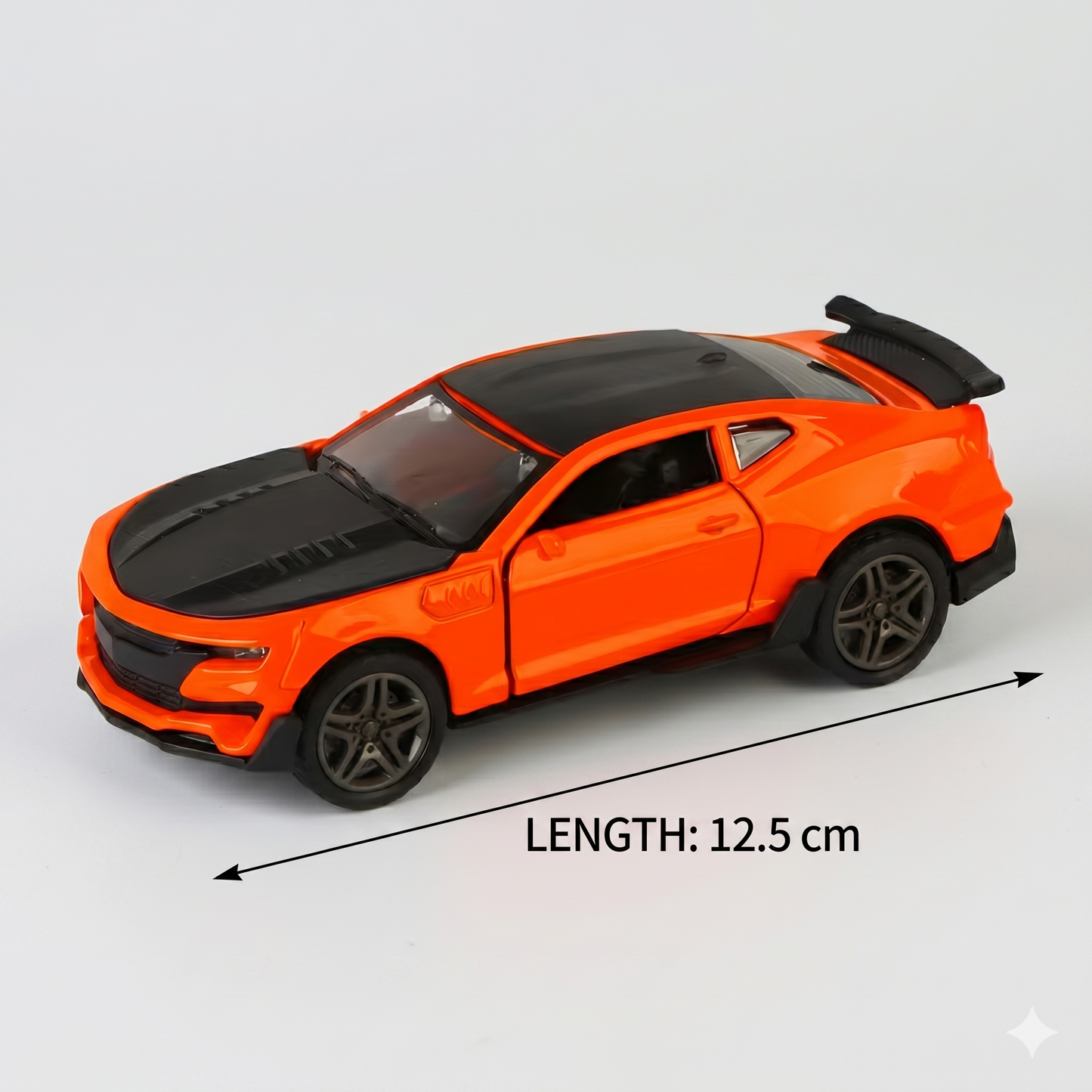 Chevrolet Camaro 1:36 Die-Cast Metal Toy Car — Lights, Music & Pull-Back