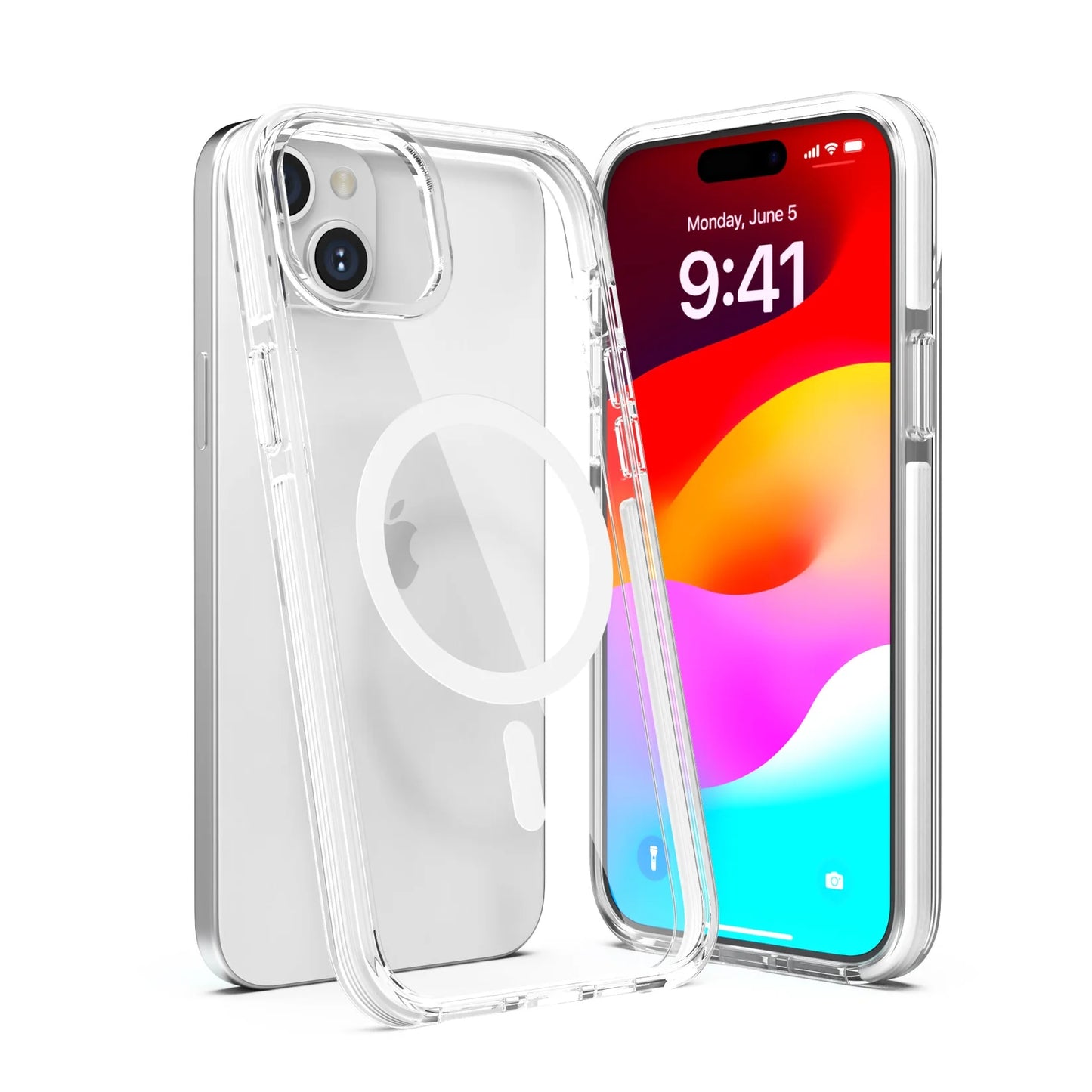 Premium iPhone mobile case with wireless Charging facility